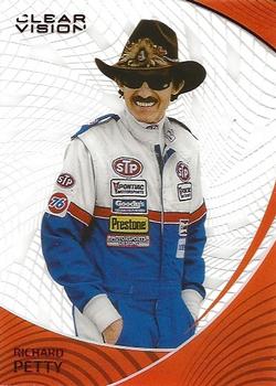 2022 Panini Chronicles - Clear Vision Red #19 Richard Petty Front