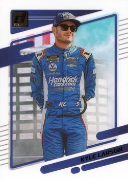 2022 Panini Chronicles - Clearly Donruss #10 Kyle Larson Front