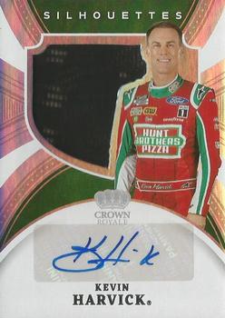 2022 Panini Chronicles - Crown Royale Silhouette Signatures #SFS-KH Kevin Harvick Front
