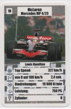2009 Nurnberger Spielkarten Verlag GMBH - Formel 1 Quartett #1D Lewis Hamilton Front