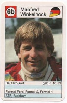 1985 Schmidt Spiele Rennfahrer No.6318326 #6b Manfred Winkelhock Front