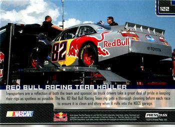 2011 Press Pass #122 No. 82 Red Bull Racing Team Hauler Back
