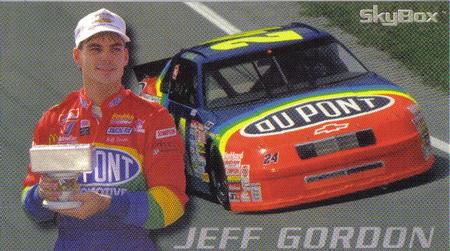 1994 SkyBox - Jeff Gordon Brickyard 400 Exchange #NNO Jeff Gordon Front