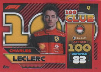 2022 Topps Turbo Attax F1 - Rainbow Foil Red Indian #332 Charles Leclerc Front