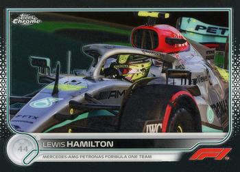 2022 Topps Chrome Formula 1 #7 Lewis Hamilton Front