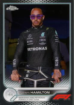 2022 Topps Chrome Formula 1 #8 Lewis Hamilton Front