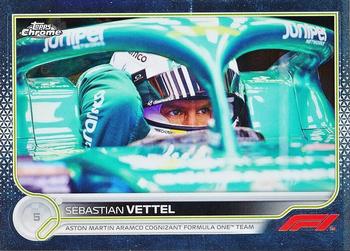 2022 Topps Chrome Formula 1 #11 Sebastian Vettel Front