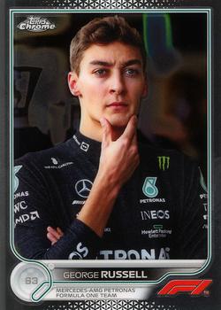 2022 Topps Chrome Formula 1 #18 George Russell Front