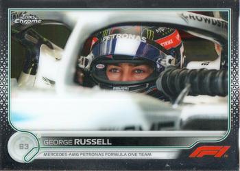 2022 Topps Chrome Formula 1 #19 George Russell Front