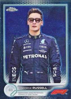 2022 Topps Chrome Formula 1 #20 George Russell Front