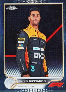 2022 Topps Chrome Formula 1 #37 Daniel Ricciardo Front