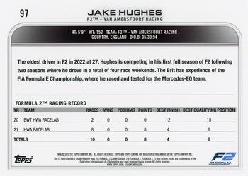 2022 Topps Chrome Formula 1 #97 Jake Hughes Back