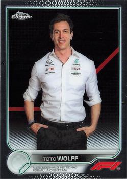 2022 Topps Chrome Formula 1 #99 Toto Wolff Front