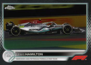 2022 Topps Chrome Formula 1 #111 Lewis Hamilton Front