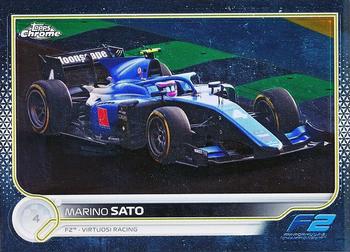 2022 Topps Chrome Formula 1 #132 Marino Sato Front