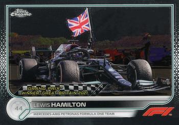 2022 Topps Chrome Formula 1 #160 Lewis Hamilton Front