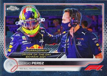 2022 Topps Chrome Formula 1 #173 Sergio Perez Front