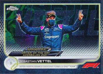2022 Topps Chrome Formula 1 #178 Sebastian Vettel Front