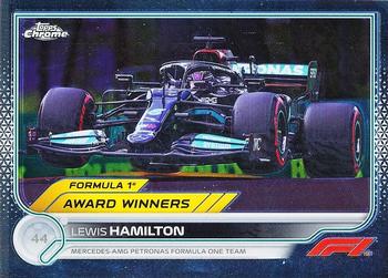 2022 Topps Chrome Formula 1 #198 Lewis Hamilton Front