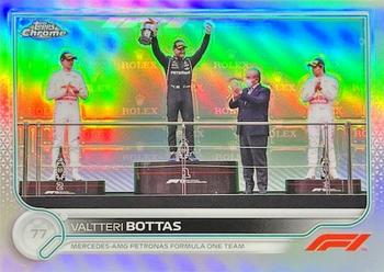 2022 Topps Chrome Formula 1 #42 Valtteri Bottas Front