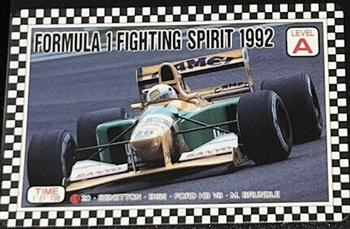 1992 Amada Formula 1 Fighting Spirit #20 Martin Brundle Front