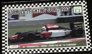 1992 Amada Formula 1 Fighting Spirit #14 Gabriele Tarquini Front