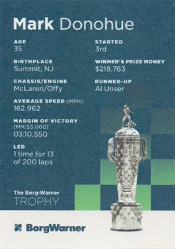 2022 The Borg-Warner Trophy #NNO Mark Donohue Back