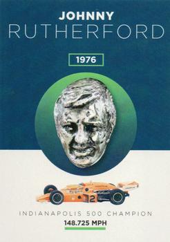 2022 The Borg-Warner Trophy Collector Trading Cards #NNO Johnny Rutherford Front