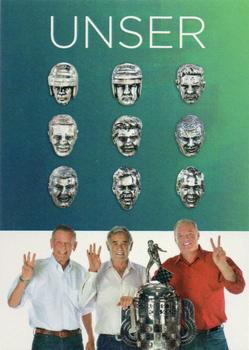 2022 The Borg-Warner Trophy #NNO Al Unser / Al Unser Jr. / Bobby Unser Front