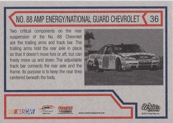 2011 Wheels Element #36 No. 88 AMP Energy/National Guard Chevrolet Back