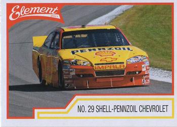 2011 Wheels Element #43 No. 29 Shell-Pennzoil  Chevrolet Front