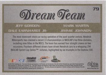 2011 Wheels Element #79 Jeff Gordon / Dale Earnhardt Jr. / Mark Martin / Jimmie Johnson Back