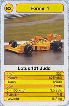 1990 Top Ass Formel 1 #B2 Lotus 101 Judd Front