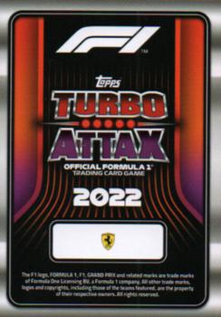2022 Topps Turbo Attax F1 - Limited Editions Indian Variant #LE-5UR Charles Leclerc Back