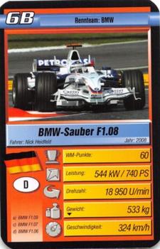 2010 Super Trumpf - Ravensburger Pole Position #6B 2008 BMW-Sauber F1.08 Front