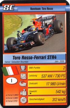 2010 Super Trumpf - Ravensburger Pole Position #8C 2009 Toro Rosso-Ferrari STR4 Front