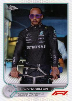 2022 Topps Chrome Formula 1 - Refractor #8 Lewis Hamilton Front