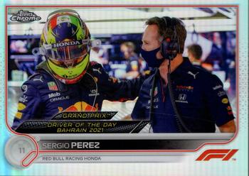 2022 Topps Chrome Formula 1 - Refractor #173 Sergio Perez Front