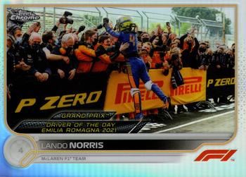 2022 Topps Chrome Formula 1 - Refractor #174 Lando Norris Front