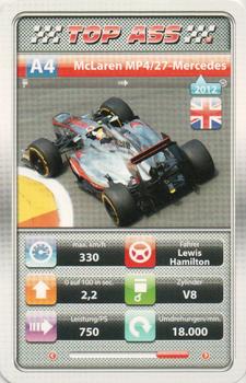2018 TOP ASS Formel 1 - Altenburger #A4 Lewis Hamilton - 2012 McLaren MP4/27 Front