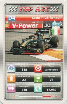 2018 TOP ASS Formel 1 - Altenburger #D4 Jarno Trulli - 2011 Lotus T128 Front