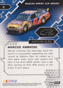 2009 Press Pass Stealth - Retail #3 Marcos Ambrose Back