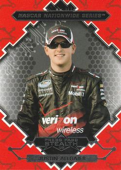 2009 Press Pass Stealth - Retail #39 Justin Allgaier Front