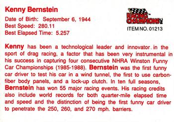 1989 Racing Champions Funny Car #01213 Kenny Bernstein Back
