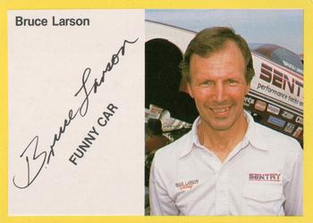 1989 Racing Champions Funny Car #01209 Bruce Larson Front