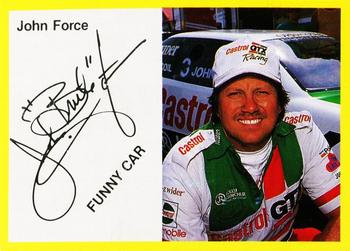 1989 Racing Champions Funny Car #01203 John Force Front