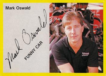 1989 Racing Champions Funny Car #01210 Mark Oswald Front