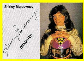 1989 Racing Champions Dragster #01301 Shirley Muldowney Front