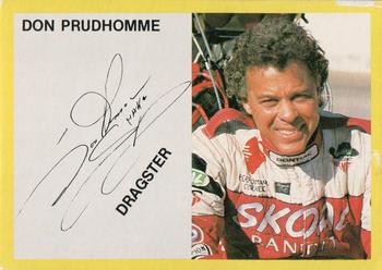 1989 Racing Champions Dragster #01315 Don Prudhomme Front