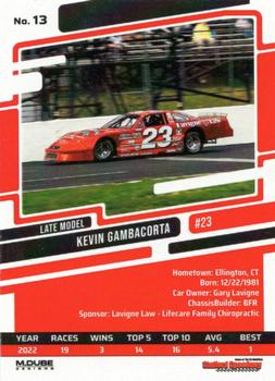 2023 Stafford Speedway Weekly Drivers of 2022 #13 Kevin Gambacorta Back